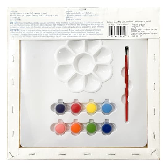 Assorted Canvas Paint Set by Creatology™